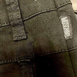 MOSCHINO JEANS BLACK PENCIL SKIRT